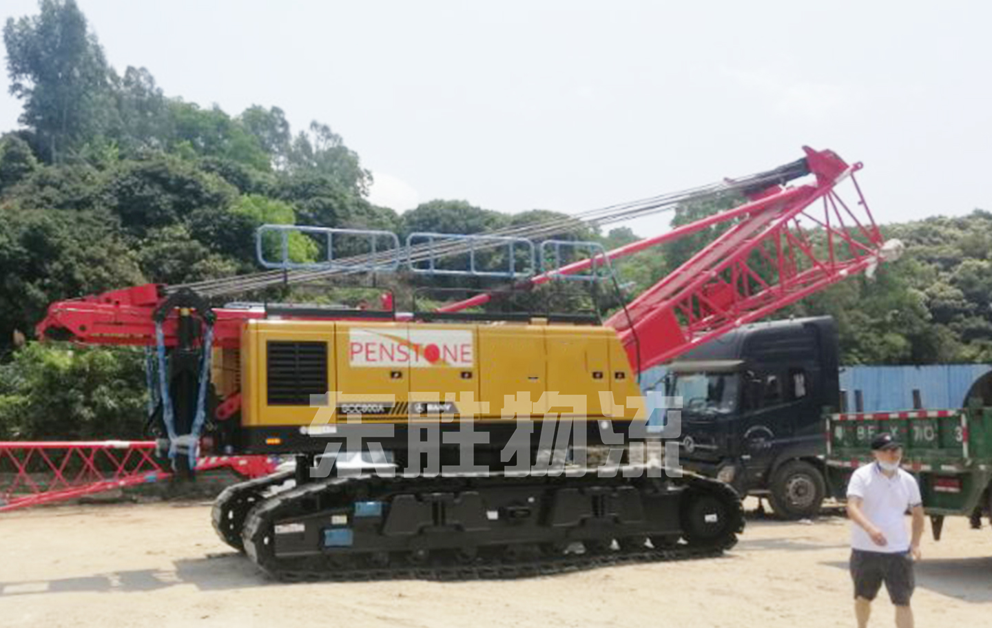 香港進出口運輸，中港特種車運輸案例圖