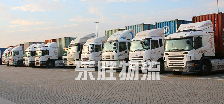 國內發貨到香港，大陸到香港物流公司，深圳東勝物流中港運輸拖車車隊