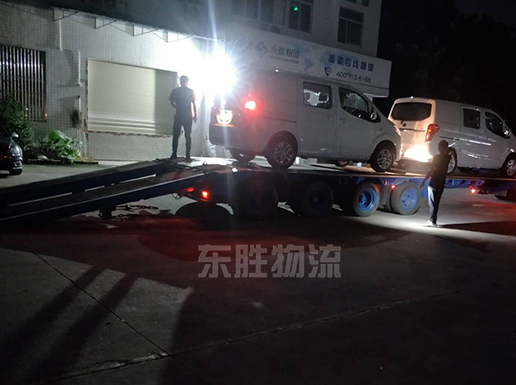 小轎車托運到香港，轎車運輸香港案例圖