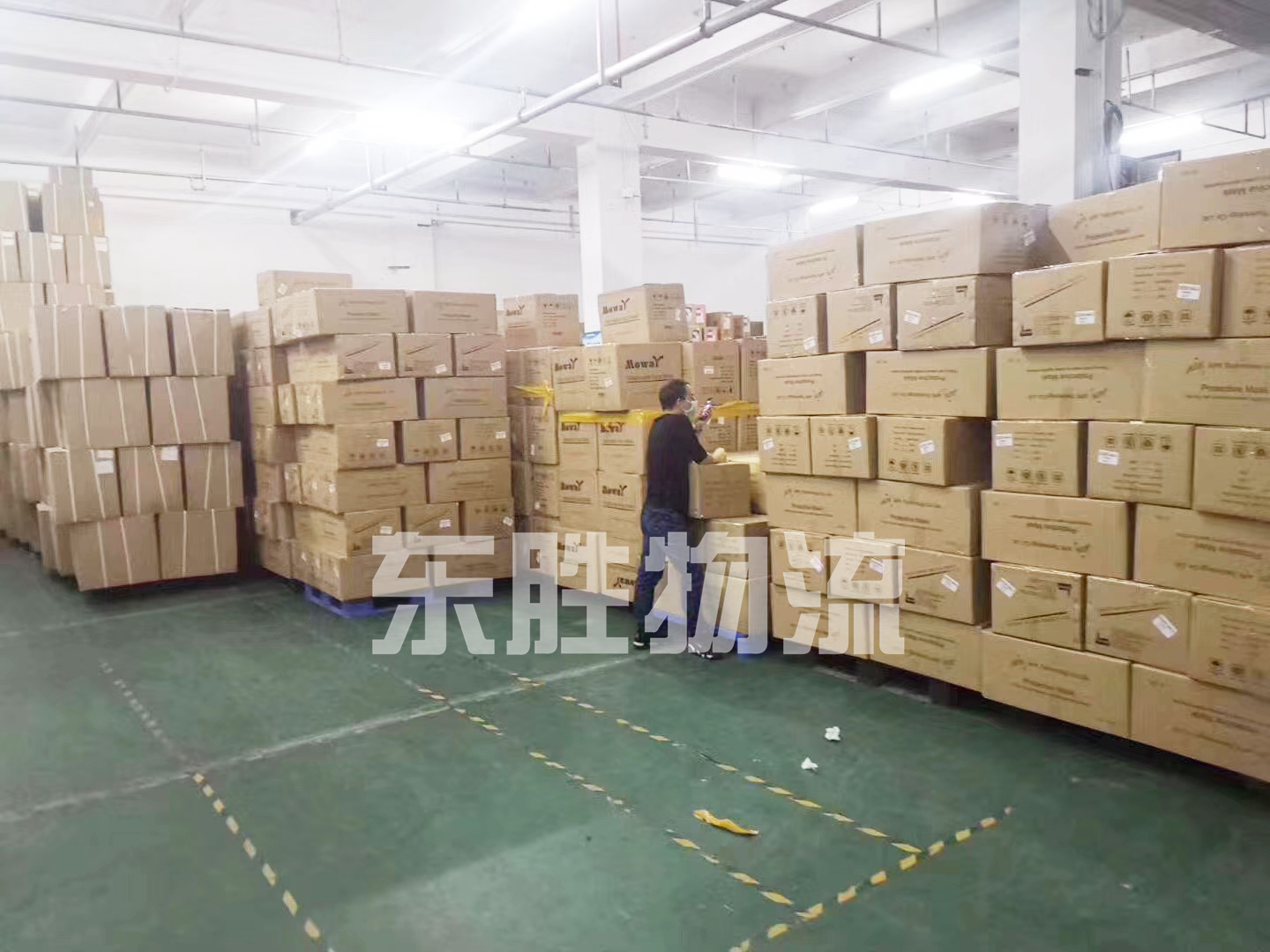 口罩出口報關，口罩發貨到香港物流運輸案例